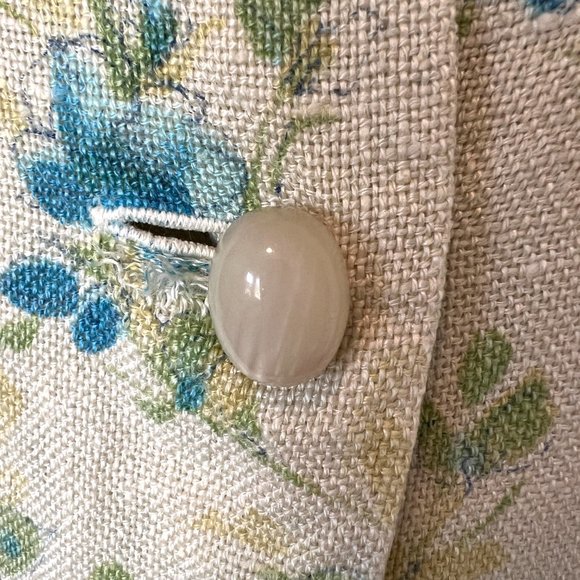 70's Soft Yellow Crop Button Up Top - Size Small - Picture 4 of 13